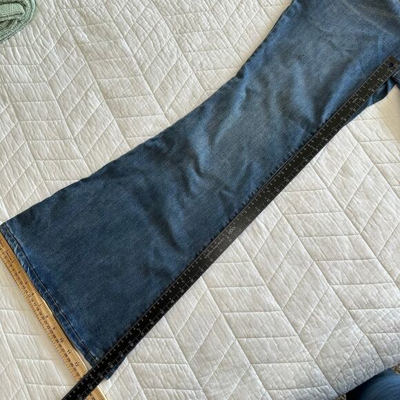 Jessica Simpson Women’s Harvest Moon Flare Bell Jeans Sculpt Stretch Size 32 New - Picture 15 of 15